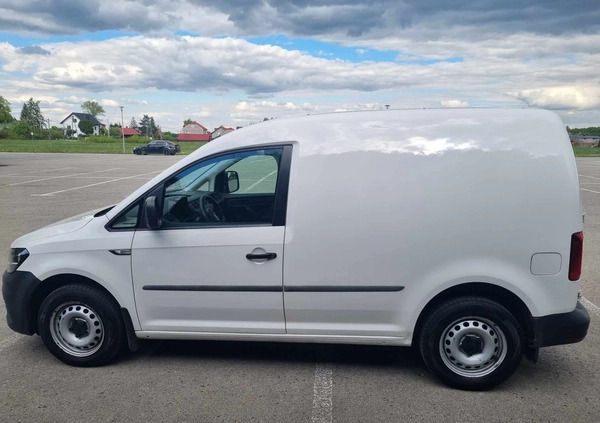 Volkswagen Caddy cena 42500 przebieg: 190000, rok produkcji 2018 z Niepołomice małe 277